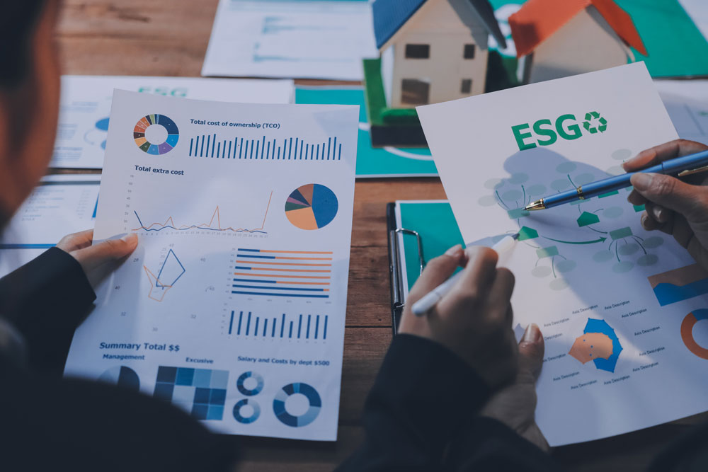 ESG disclosures assembled from your operational data automatically — consistent, defensible, and submission-ready.