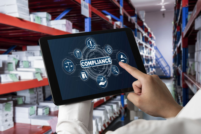 Brand standards monitored continuously — not discovered in violation on quarterly visits