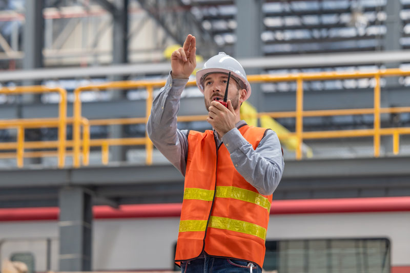 Worker safety across large, dynamic construction environments where hazard conditions change daily.