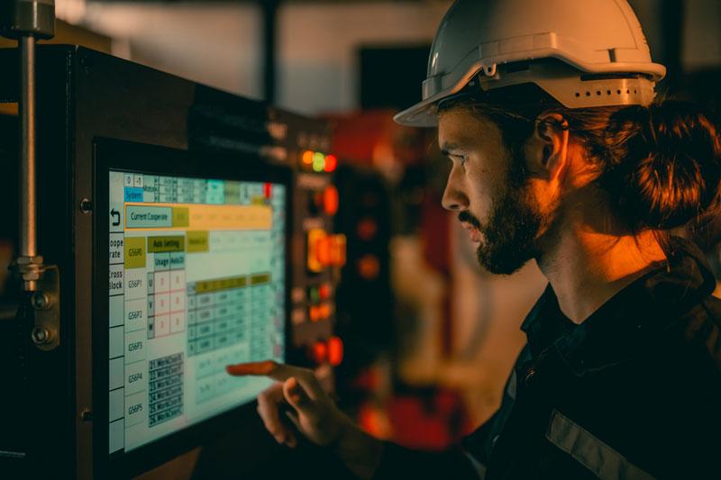 Real-time hazard monitoring across production floors, assembly lines, and heavy equipment environments.